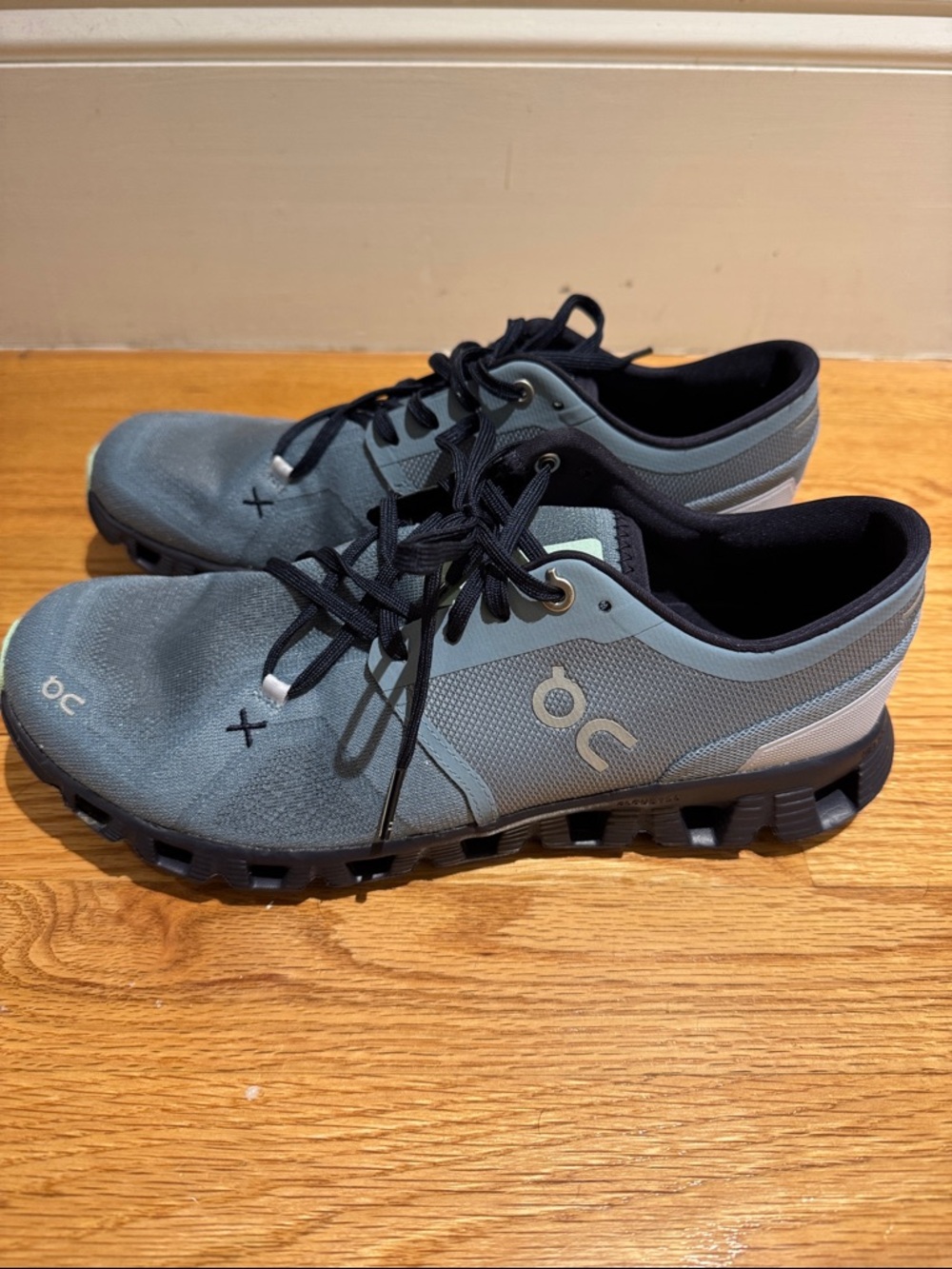On Running Women’s Cloud Shoes in Light Blue and Black